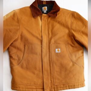 Carhartt Detroit Jacket Canvas Quilted Lined
Vtg